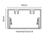LEFT side frame 60mm x 35mm NIL SPACING 5800MM LONG